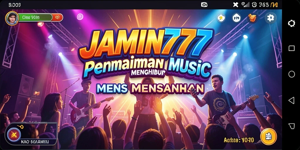 Tampilan gameplay unik dan interaktif dari JAMIN777.