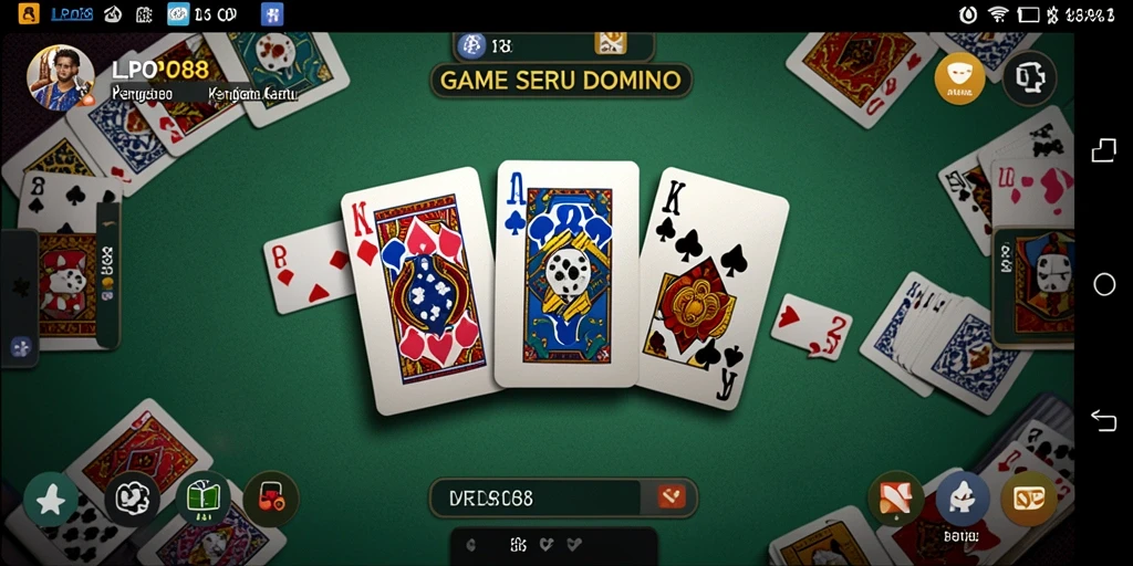 Screenshot gameplay LPO88 menampilkan keseruan bermain Domino.