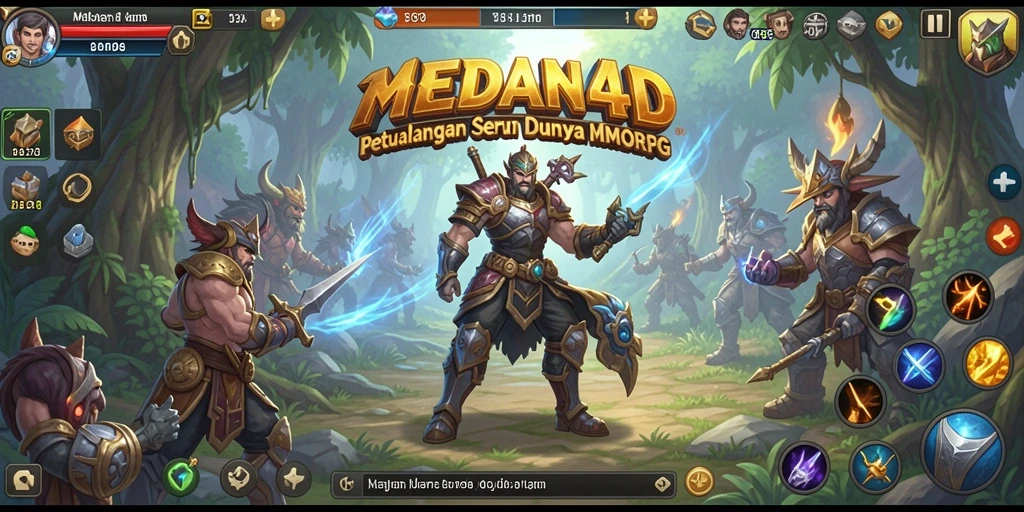 Tampilan gameplay menakjubkan dalam dunia <strong>MEDAN4D</strong>.