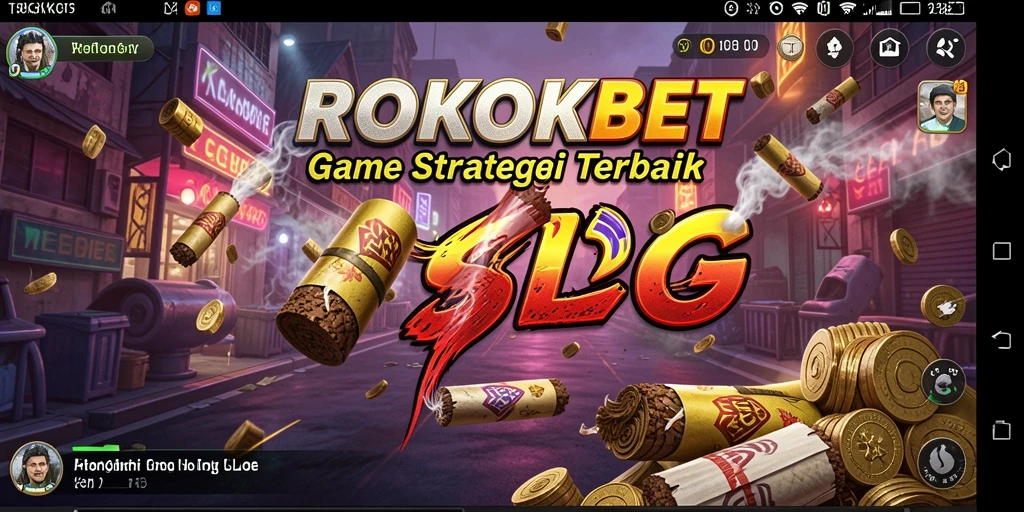 Menampilkan aksi seru gameplay ROKOKBET dalam pertempuran strategi.