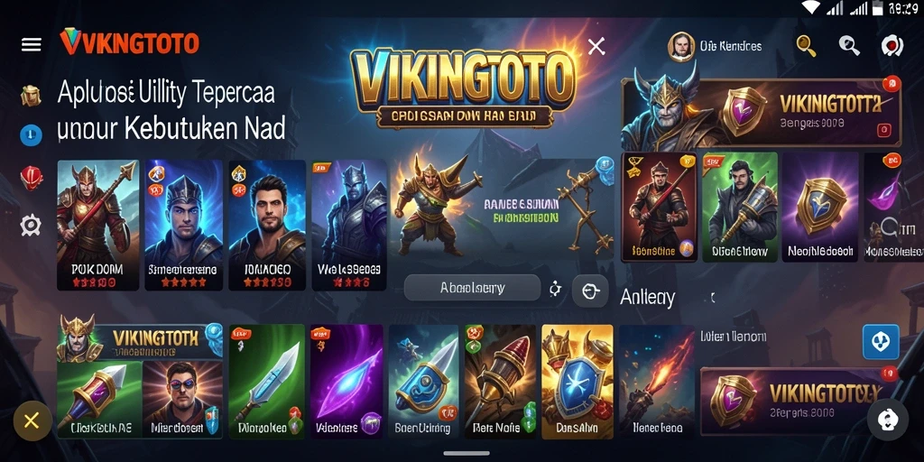 Tampilan utama VIKINGTOTO yang siap membantu aktivitas Anda.