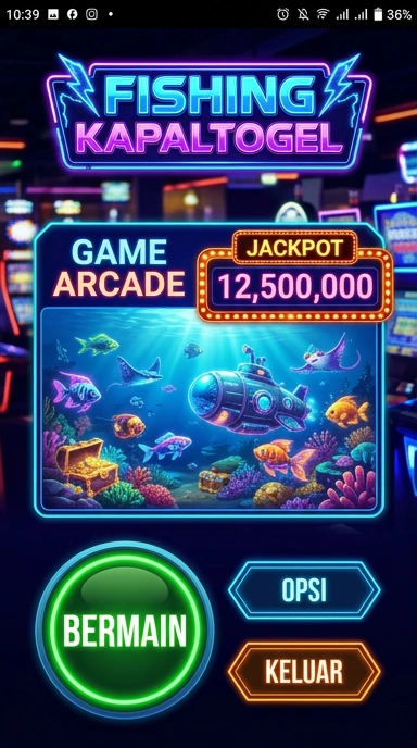 Tampilan antarmuka kapaltogel yang ramah pengguna.